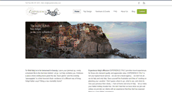 Desktop Screenshot of experienceitaly.com