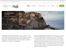 Tablet Screenshot of experienceitaly.com